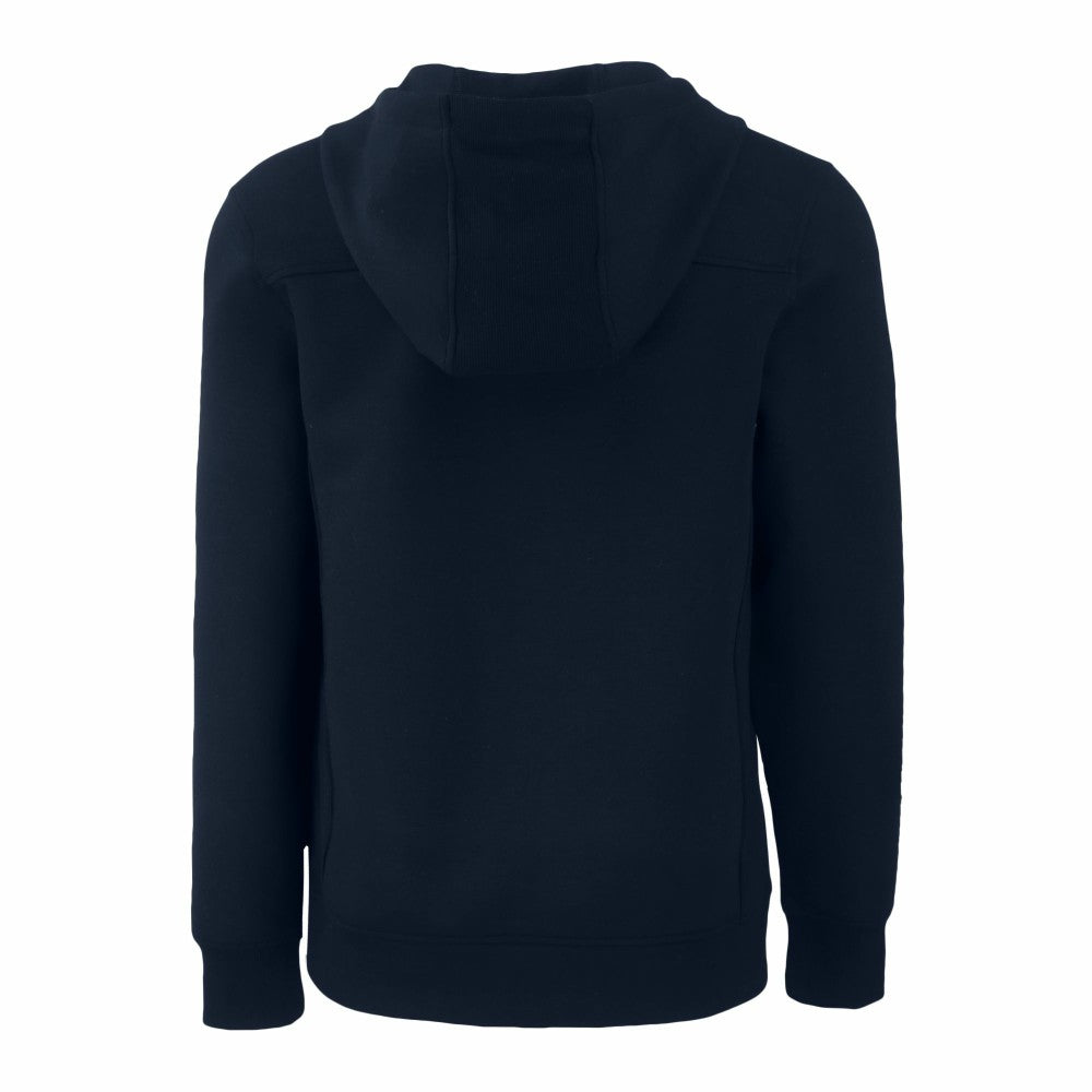 New York Mets Cutter & Buck Stars & Stripes Roam Eco Half-Zip Recycled Pullover Hoodie Navy
