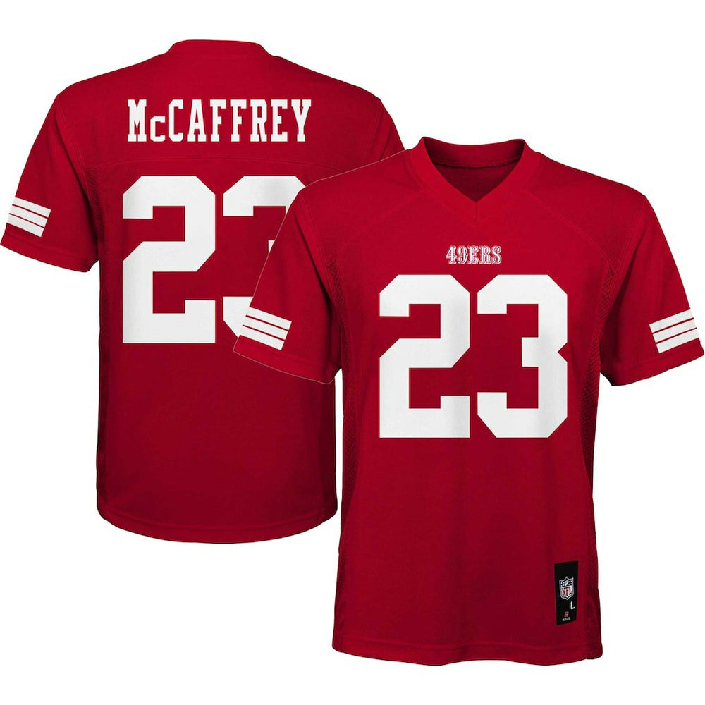 Christian McCaffrey San Francisco 49ers Preschool Replica Player Jersey - Scarlet on sale