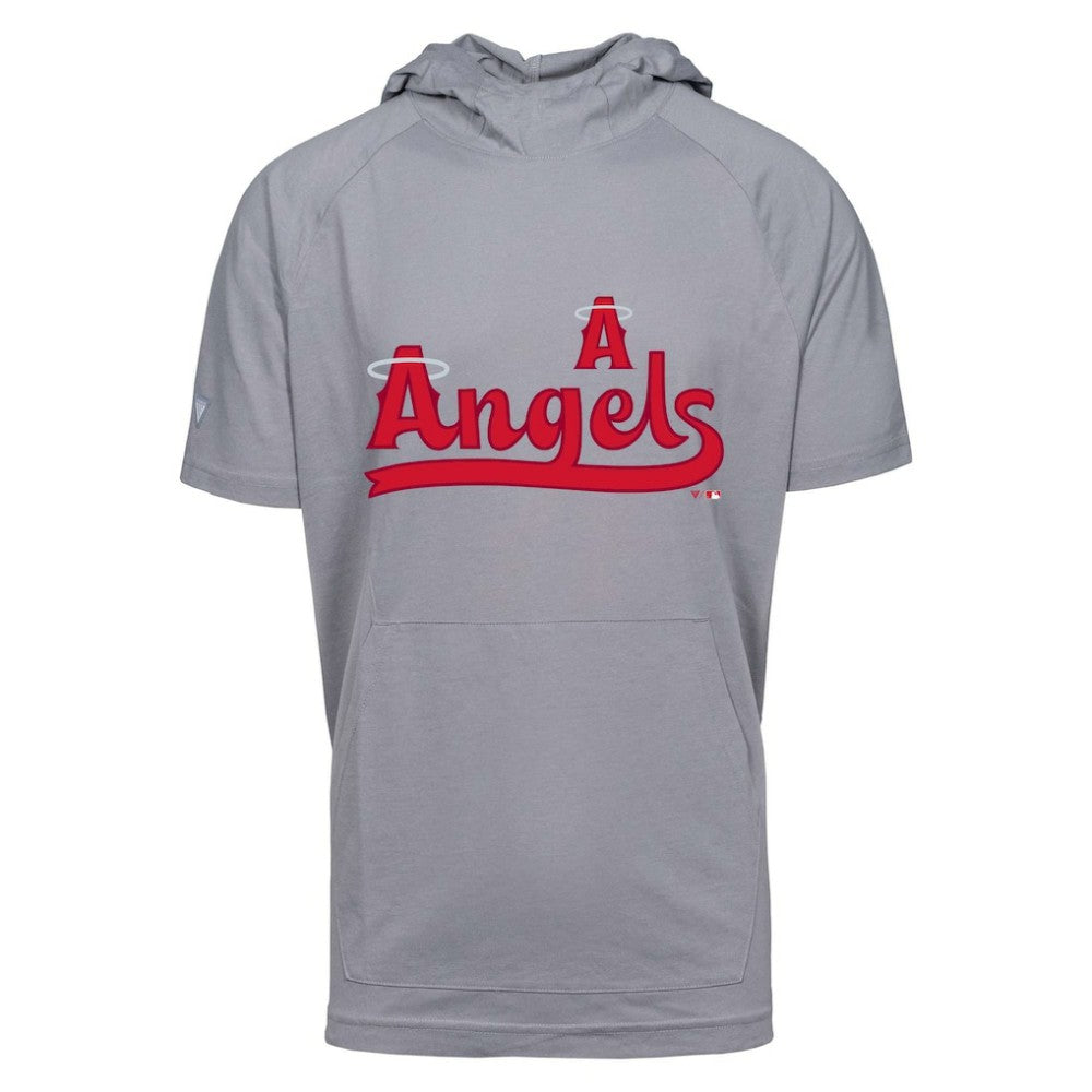 Los Angeles Angels Levelwear City Connect Phase Core Hoodie T-Shirt  Gray