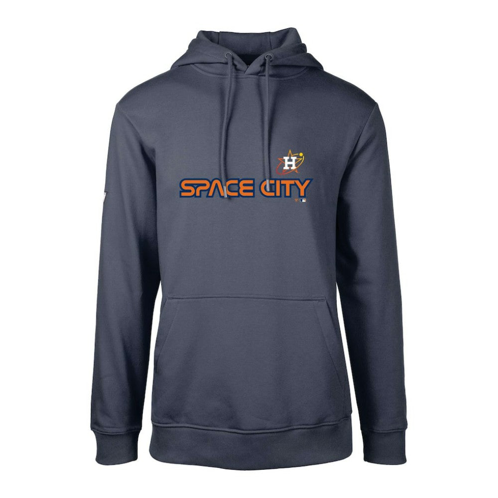 Houston Astros Levelwear City Connect Podium Core Logo Pullover Hoodie Navy