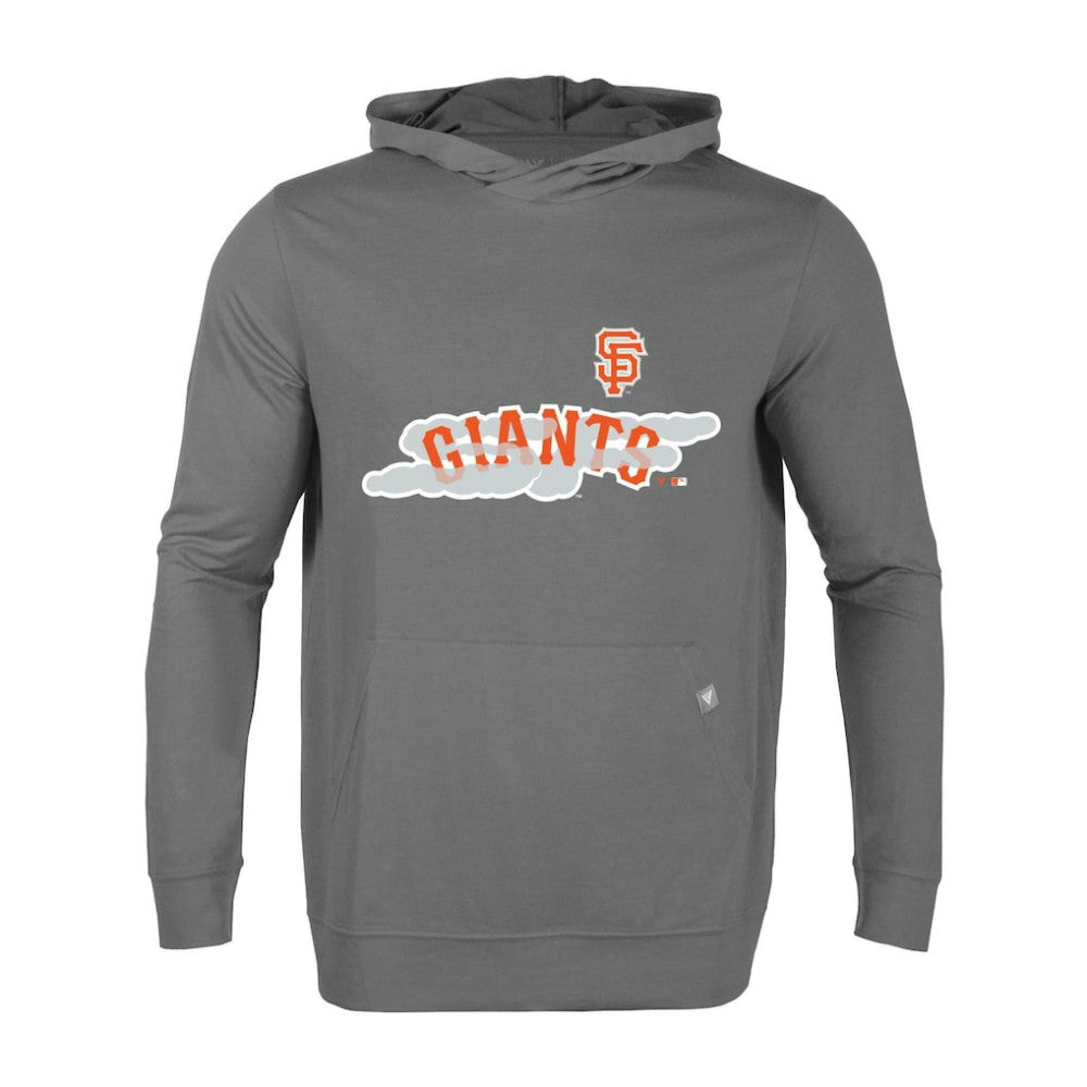 San Francisco Giants Levelwear City Connect Relay Core Logo Pullover Hoodie Gray