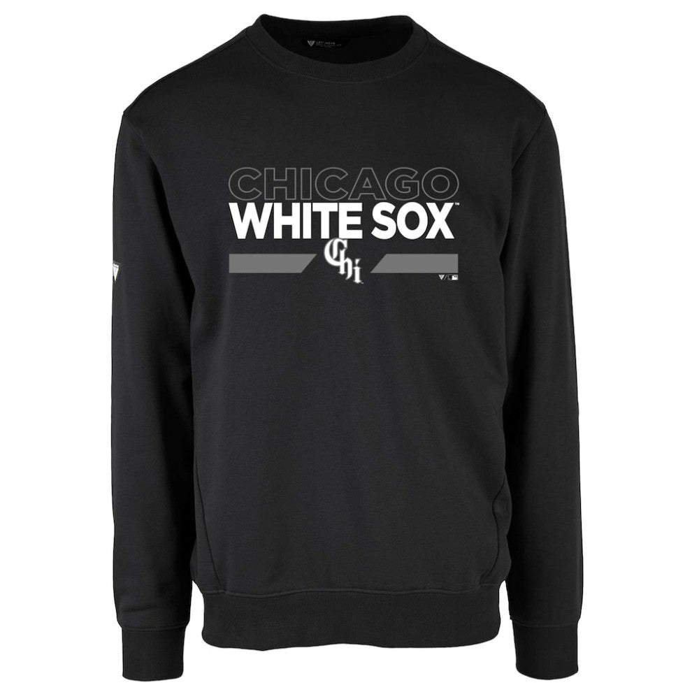 Chicago White Sox Levelwear City Connect Zane No Hitter Pullover Sweatshirt Black