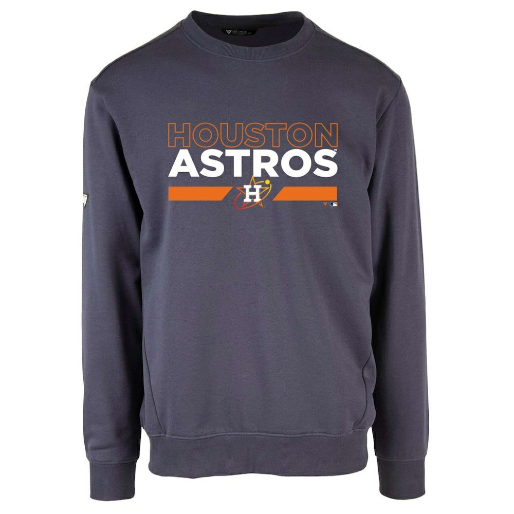 Houston Astros Levelwear City Connect Zane No Hitter Pullover Sweatshirt Navy