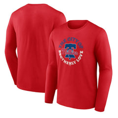 Philadelphia Phillies Hometown Collection The City of Brotherly Love T-Shirt Red
