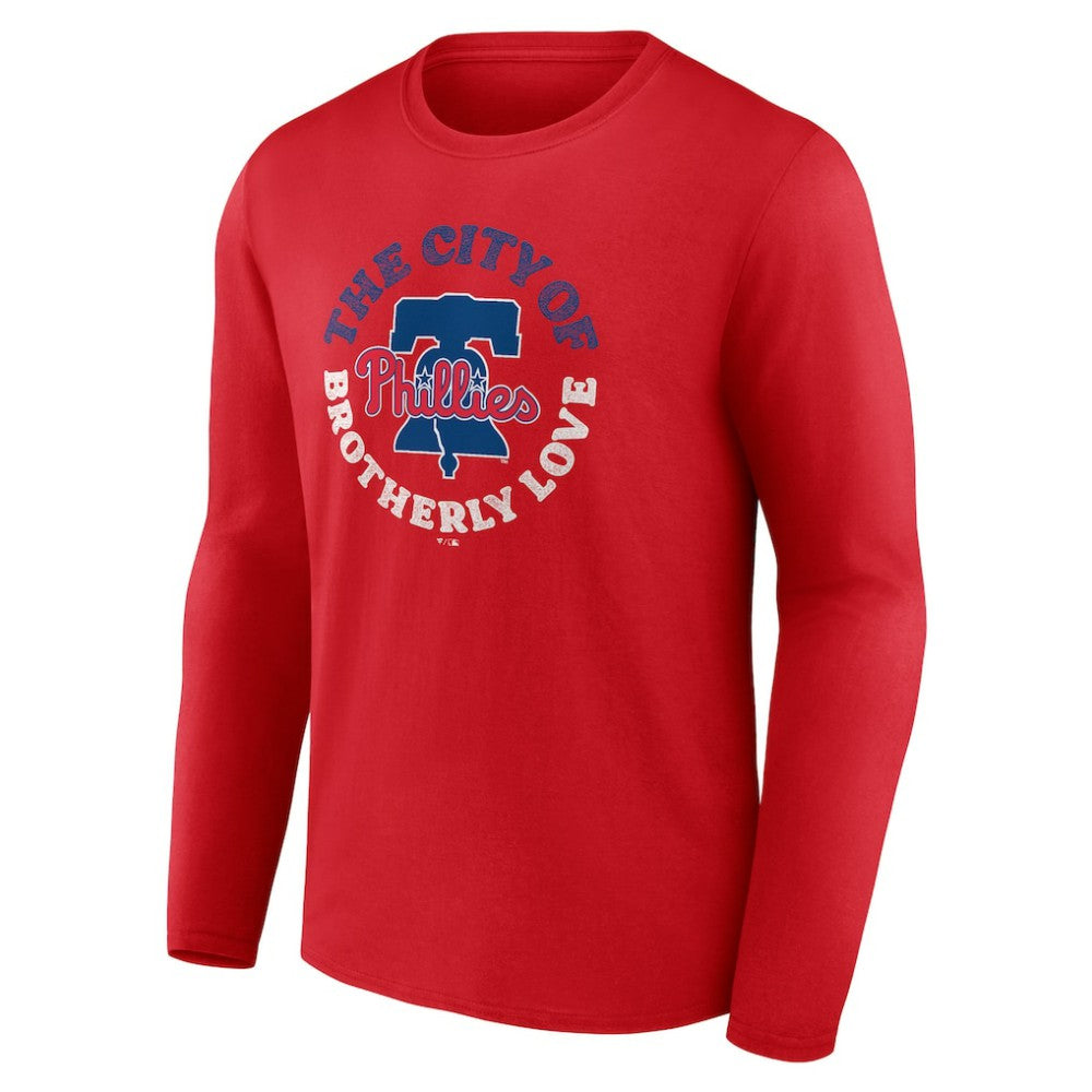 Philadelphia Phillies Hometown Collection The City of Brotherly Love T-Shirt Red