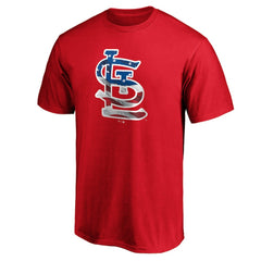 St. Louis Cardinals Banner Wave T-Shirt Red