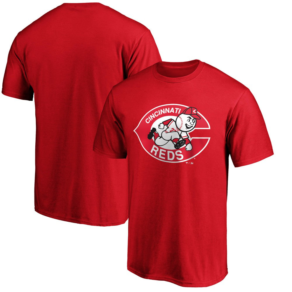 Cincinnati Reds Cooperstown Collection Forbes T-Shirt Red