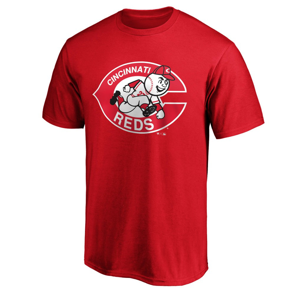 Cincinnati Reds Cooperstown Collection Forbes T-Shirt Red