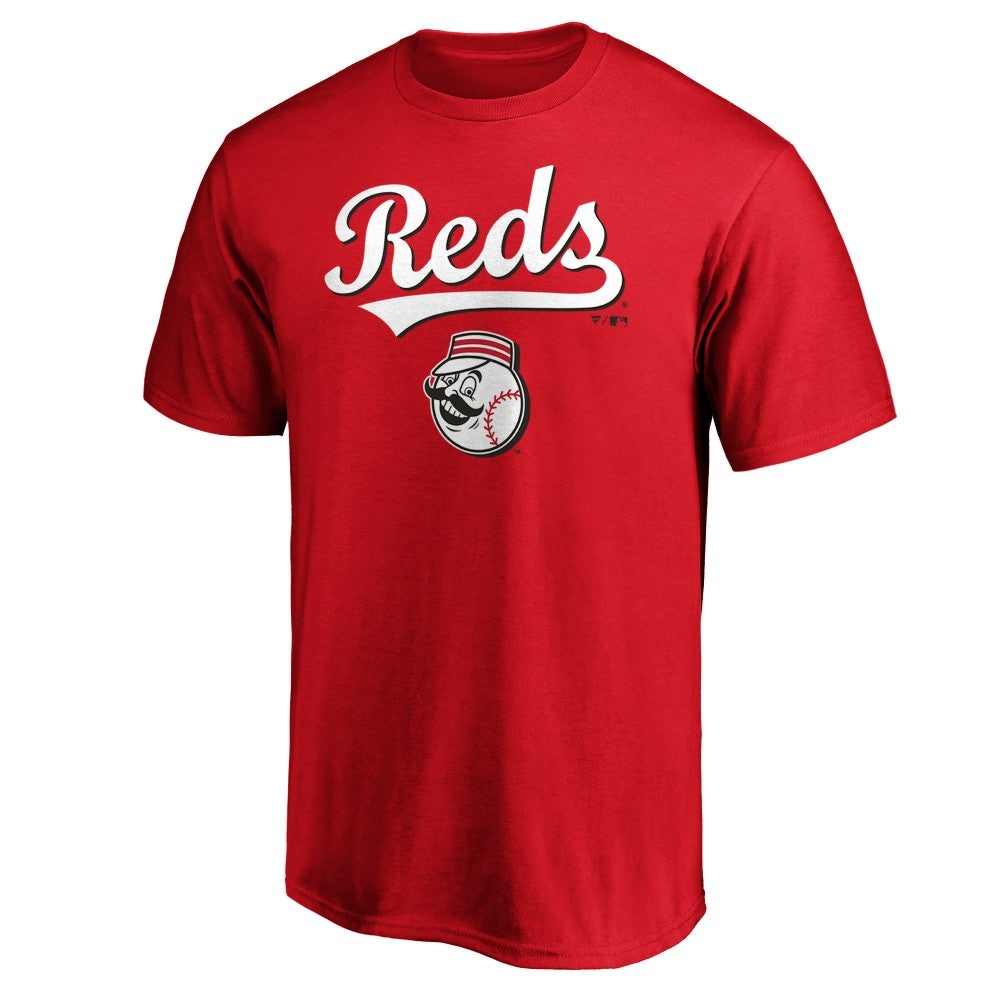 Cincinnati Reds Team Lockup T-Shirt Red