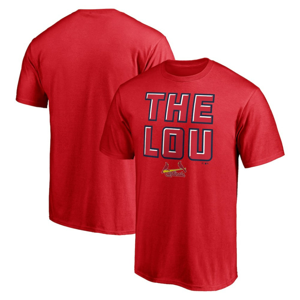 St. Louis Cardinals Hometown Collection The LOU T-Shirt Red