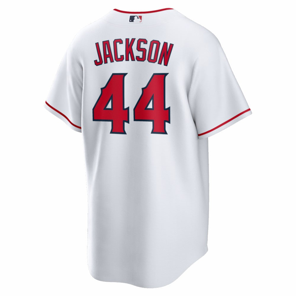 Reggie Jackson Los Angeles Angels Home Retired Player Replica Jersey White | Nike