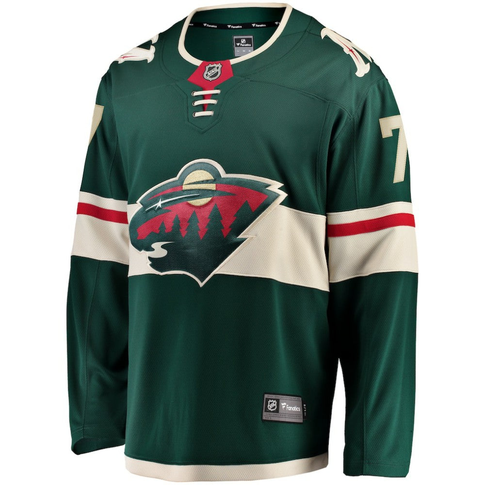 Brock Faber Minnesota Wild Fanatics Home Breakaway Player Jersey Green