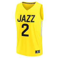 Collin Sexton Utah Jazz Youth Fast Break Player Jersey - Icon Edition - Yellow