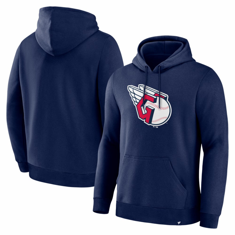 Cleveland Guardians Primary Logo Legacy Hoodie Navy