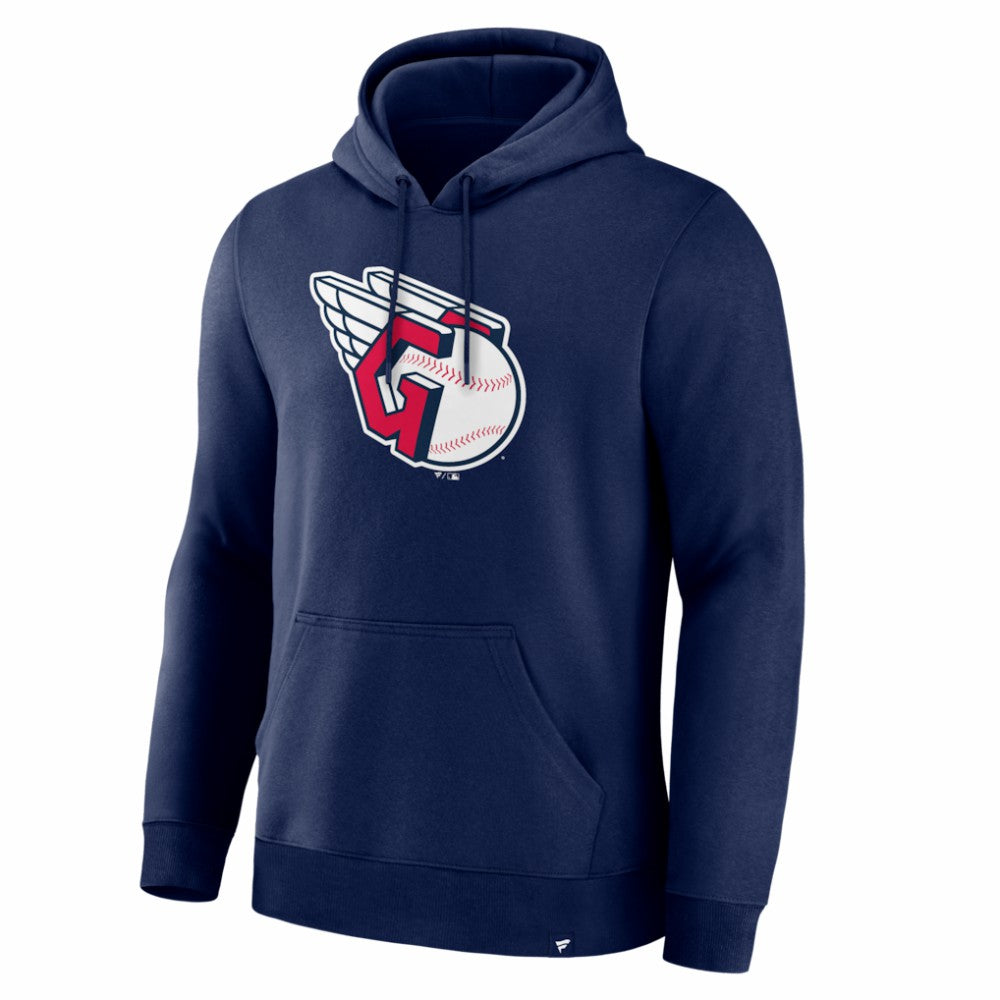 Cleveland Guardians Primary Logo Legacy Hoodie Navy