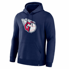 Cleveland Guardians Primary Logo Legacy Hoodie Navy