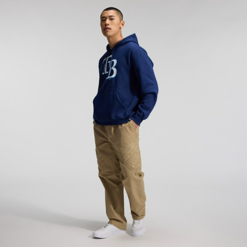 Tampa Bay Rays Primary Logo Legacy Hoodie Navy