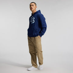 Tampa Bay Rays Primary Logo Legacy Hoodie Navy