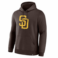 San Diego Padres Primary Logo Legacy Hoodie Brown