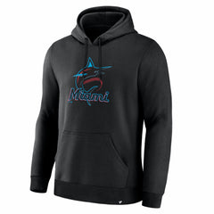 Miami Marlins Primary Logo Legacy Hoodie Black