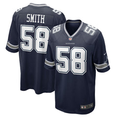 Mazi Smith Dallas Cowboys Game Jersey - Navy