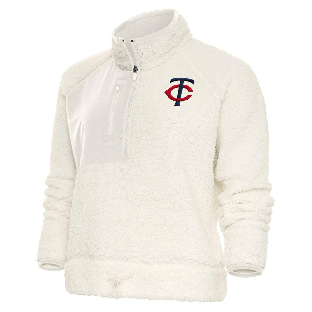 Minnesota Twins Antigua Women's Fusion Pullover White
