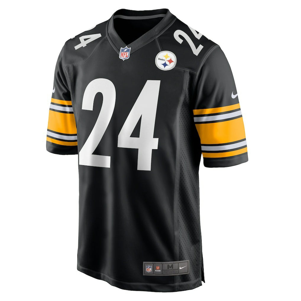 Joey Porter Jr. Pittsburgh Steelers Game Jersey - Black