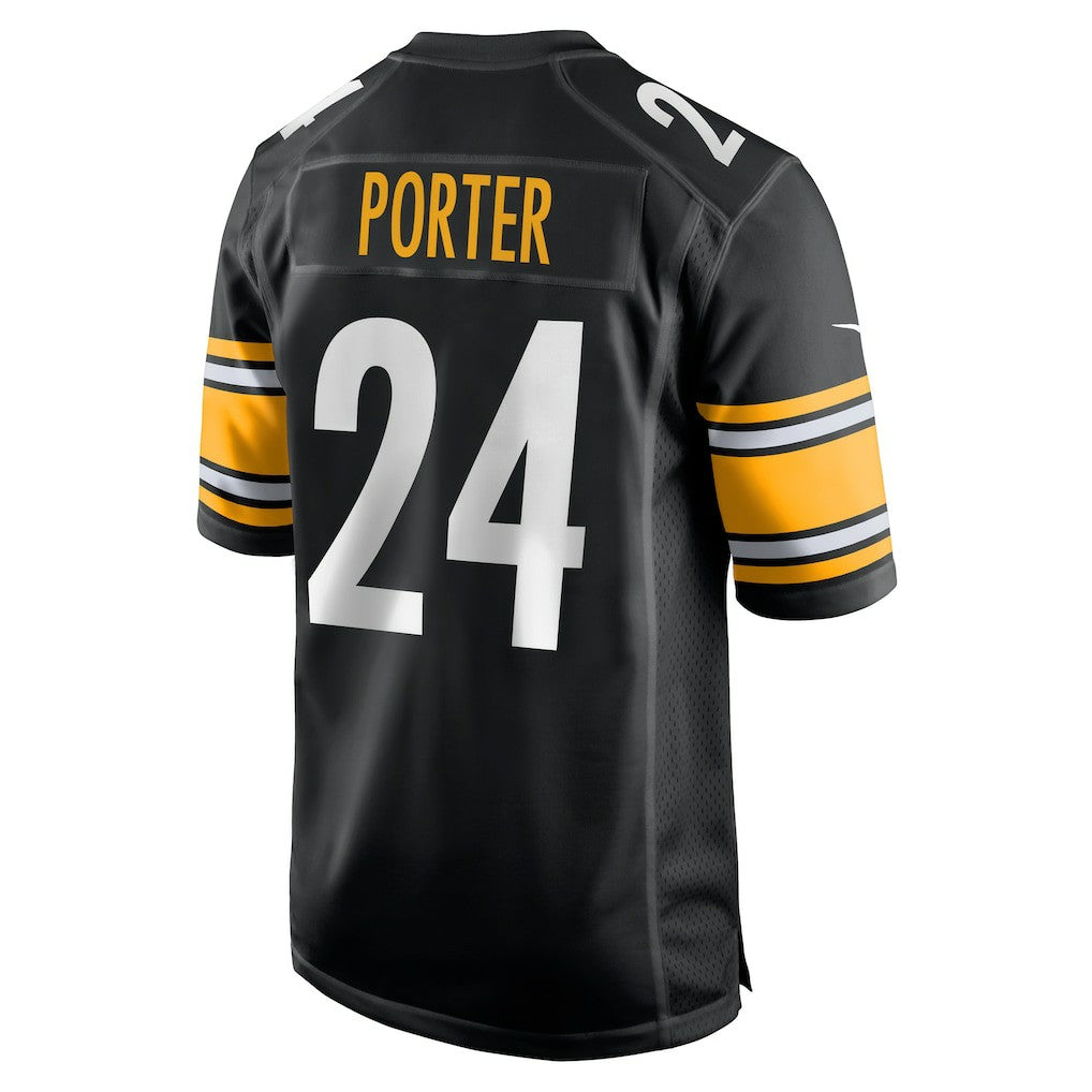 Joey Porter Jr. Pittsburgh Steelers Game Jersey - Black