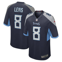 Will Levis Tennessee Titans Game Jersey - Navy