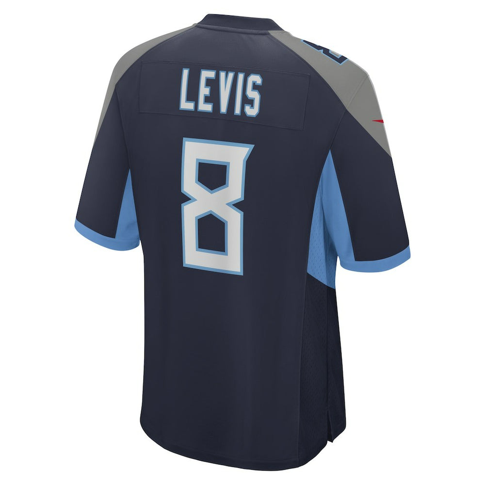 Will Levis Tennessee Titans Game Jersey - Navy