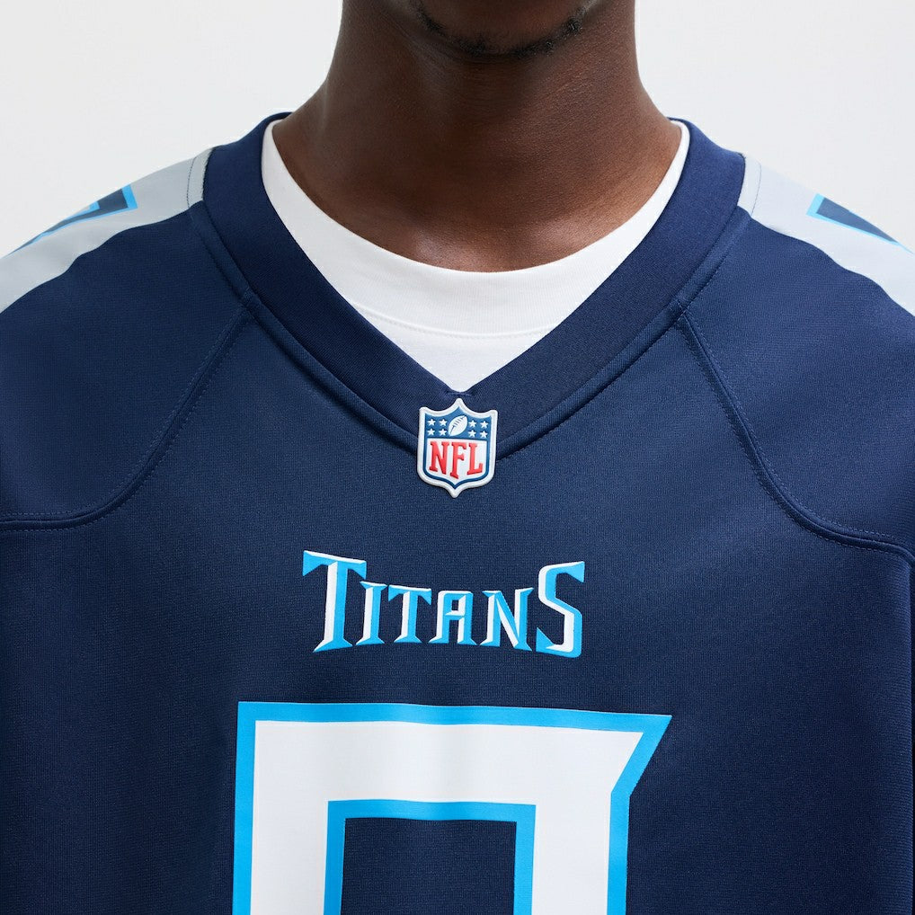 Will Levis Tennessee Titans Game Jersey - Navy
