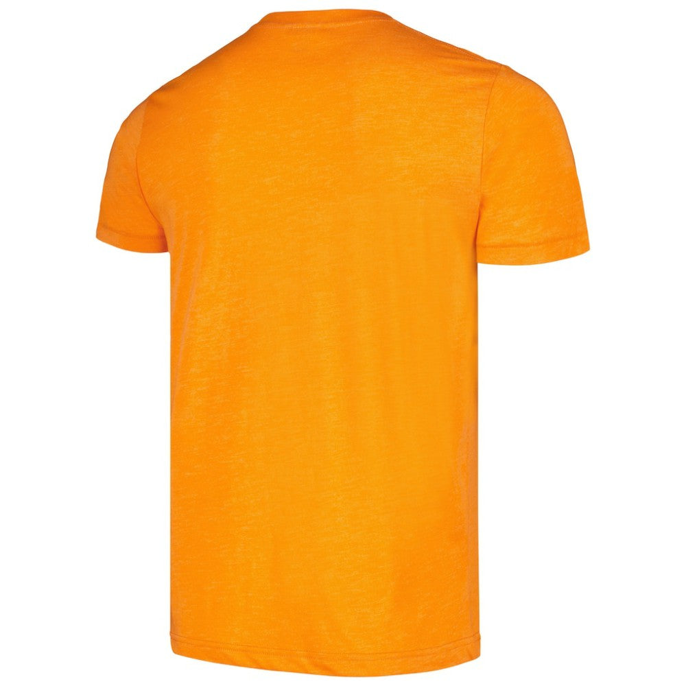 Baltimore Orioles Homage Eutaw Street Hyper Local Tri-Blend T-Shirt Orange