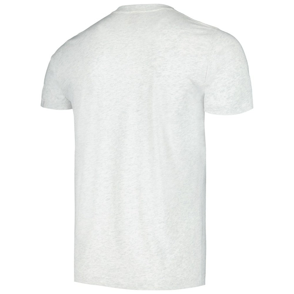 Chicago Cubs Homage Bleacher Bums Hyper Local Tri-Blend T-Shirt Ash