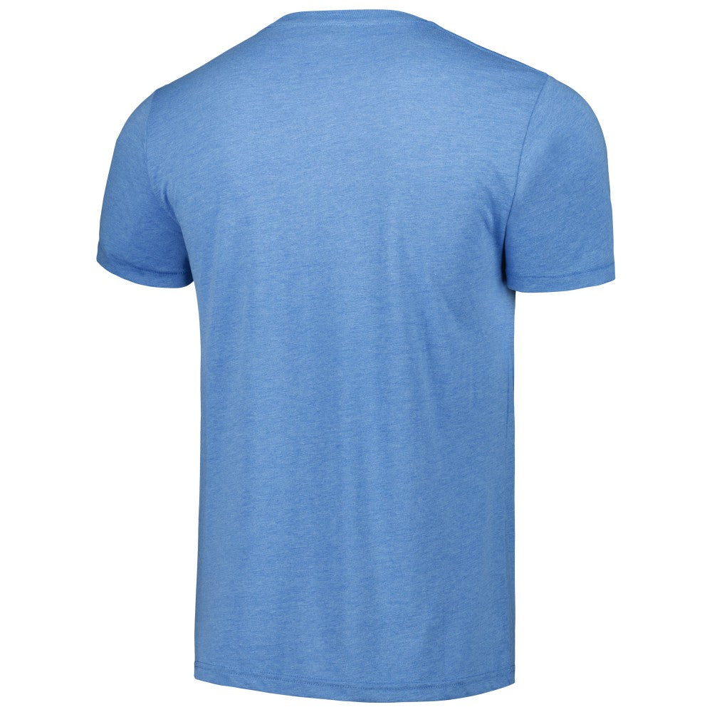 Kansas City Royals Homage Doodle Collection Forever Royal Tri-Blend T-Shirt Light Blue