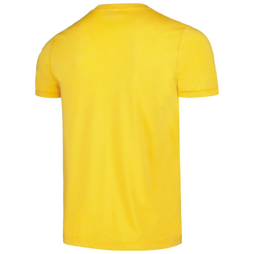 Pittsburgh Pirates Homage Doodle Collection We Are Fam-A-Lee Tri-Blend T-Shirt Gold