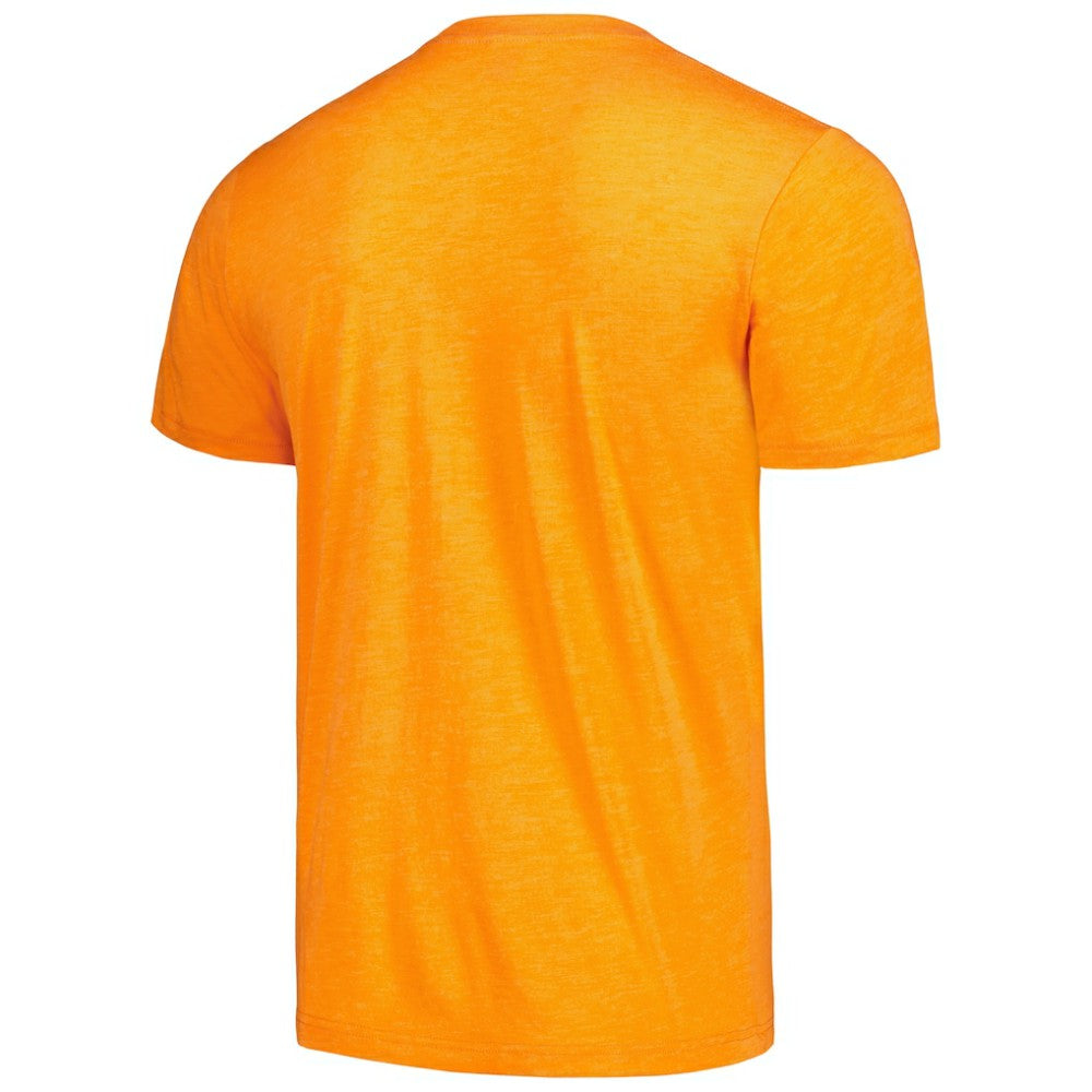 San Francisco Giants Homage Doodle Collection Pacific Sock Exchange Tri-Blend T-Shirt Orange