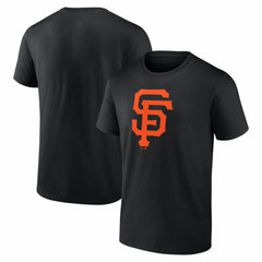San Francisco Giants Logo Athletic Official Logo T-Shirt Black
