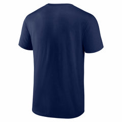 Milwaukee Brewers Logo Athletic Official Logo T-Shirt Navy