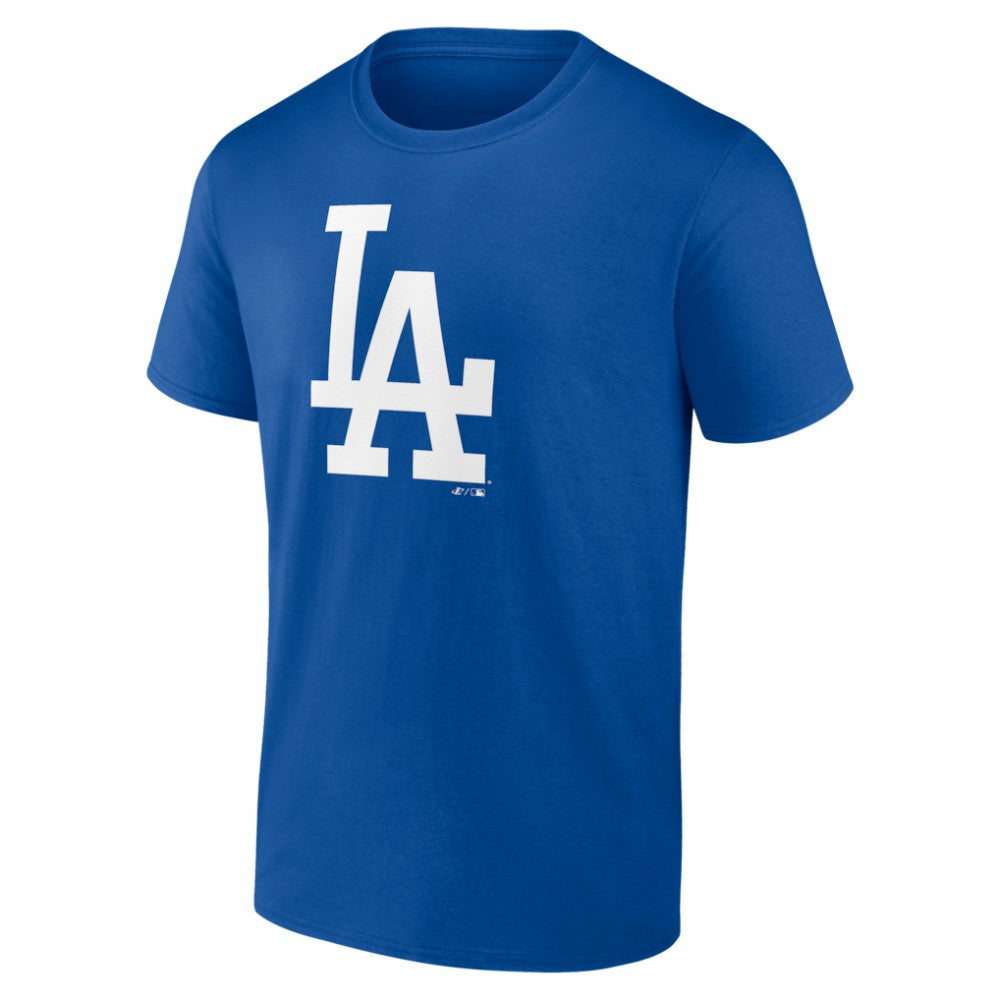 Los Angeles Dodgers Logo Athletic Official Logo T-Shirt Royal