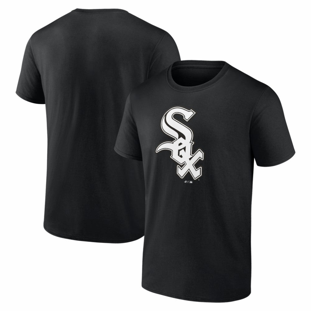 Chicago White Sox Logo Athletic Official Logo T-Shirt Black
