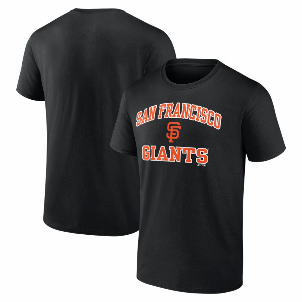 San Francisco Giants Logo Athletic Heart and Soul T-Shirt Black
