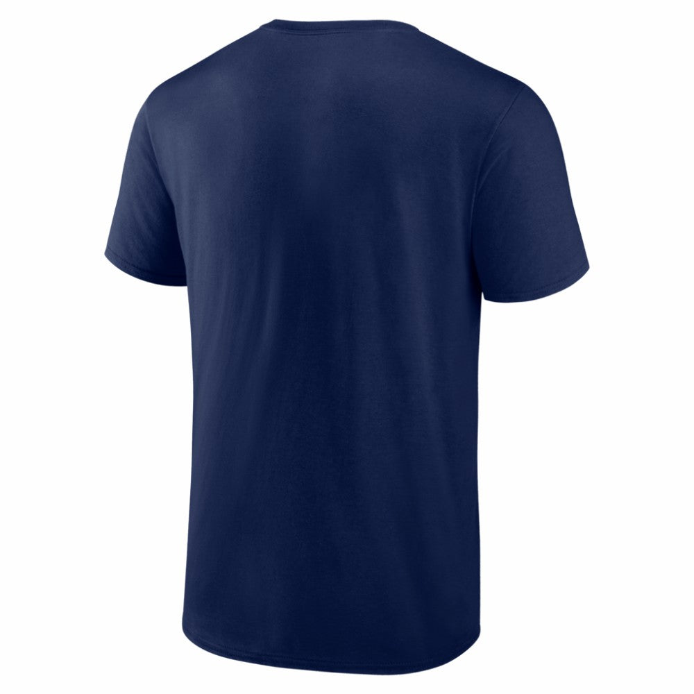 Minnesota Twins Logo Athletic Heart and Soul T-Shirt Navy
