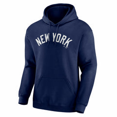 New York Yankees Logo Athletic Wordmark Hoodie Navy