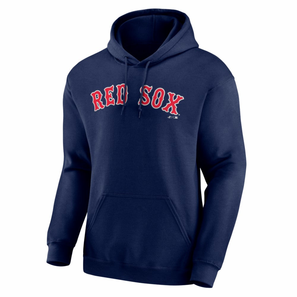 Boston Red Sox Logo Athletic Wordmark Hoodie Navy