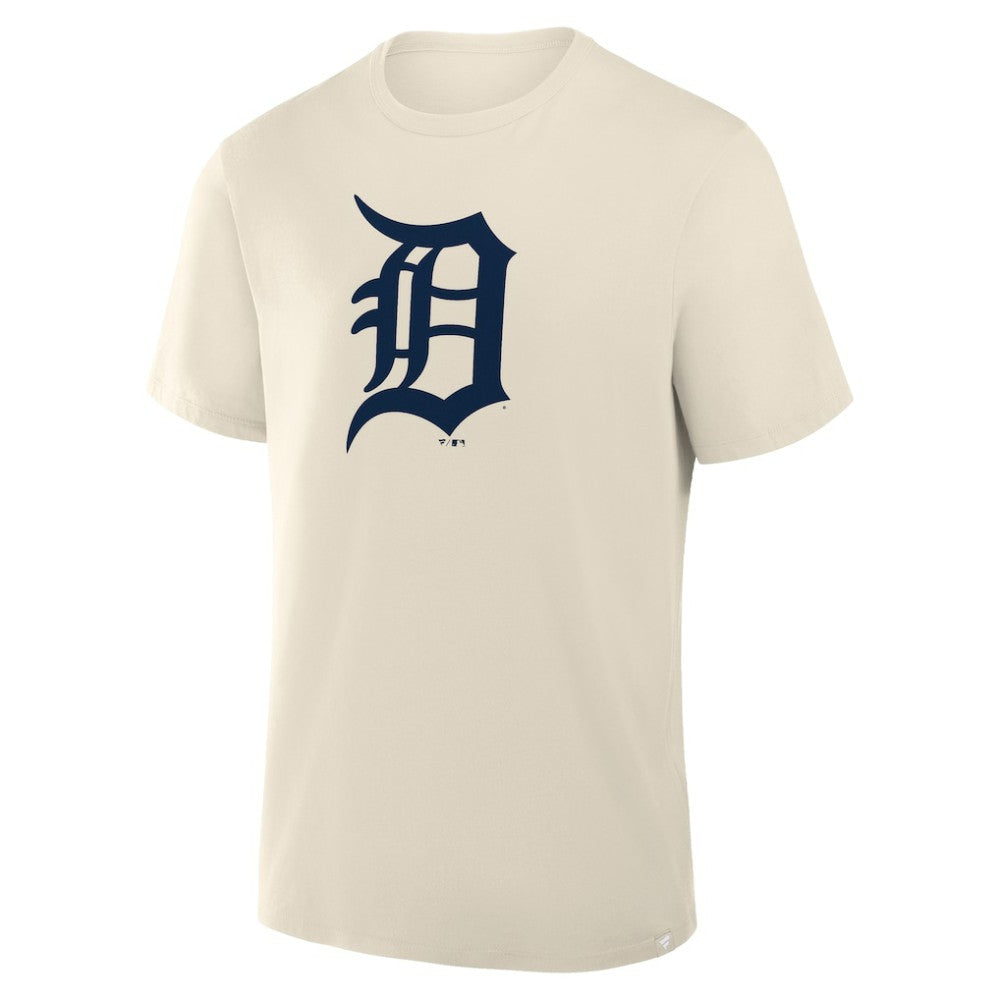 Detroit Tigers Primary Logo Legacy T-Shirt Cream