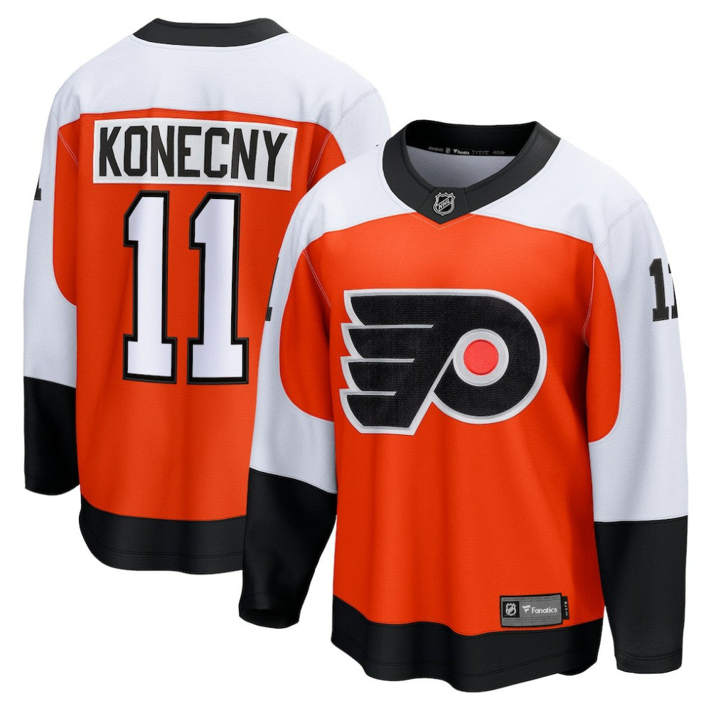 Travis Konecny Philadelphia Flyers Fanatics Home Breakaway Jersey Orange