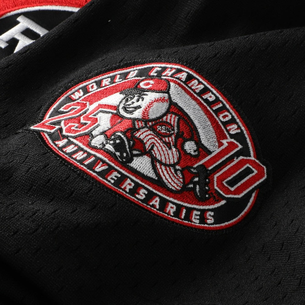 Ken Griffey Jr. Cincinnati Reds Big & Tall Cooperstown Mesh Batting Practice Jersey Black | Mitchell & Ness