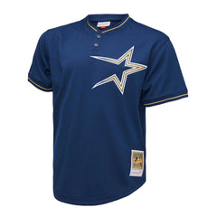 Craig Biggio Houston Astros 1991 Cooperstown Collection Mesh Pullover Jersey Navy | Mitchell & Ness