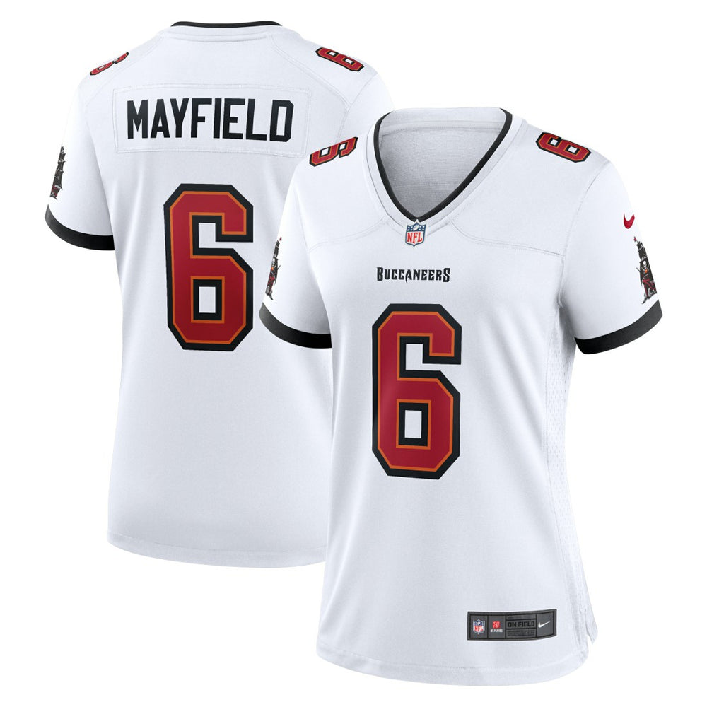 Baker Mayfield Tampa Bay Buccaneers Women's Away Game Jersey - White