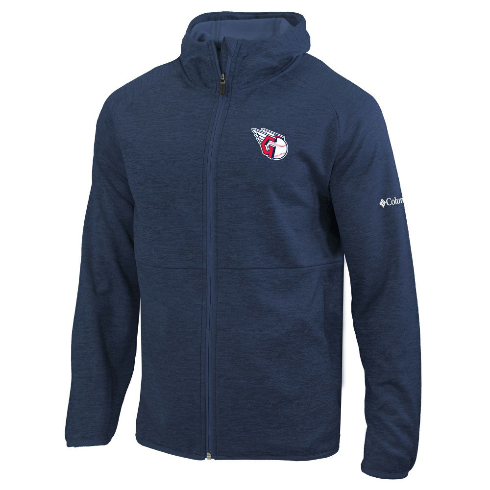 Cleveland Guardians Omni-Wick It's Time Full-Zip Jacket Navy | Columbia